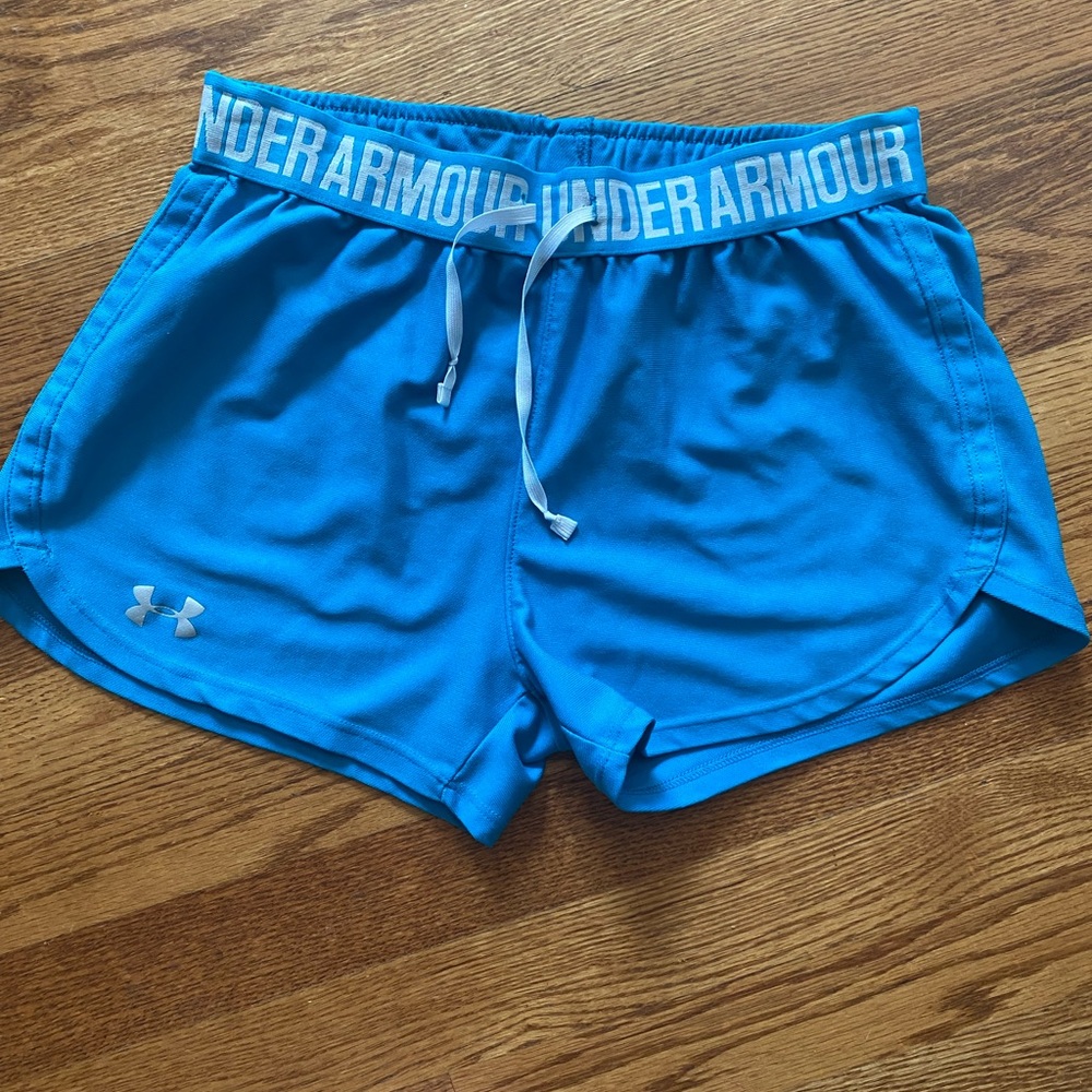 Blue Under Armour shorts